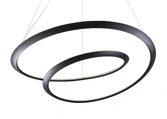 Metal Aluminum Interior Decoration Chandelier Lighting Fixtures large led pendant lights