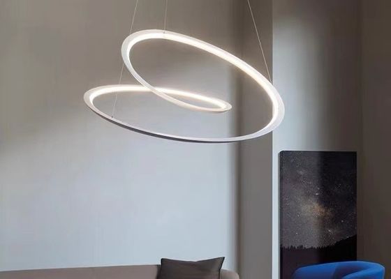 Metal Aluminum Interior Decoration Chandelier Lighting Fixtures large led pendant lights