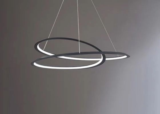 Metal Aluminum Interior Decoration Chandelier Lighting Fixtures large led pendant lights