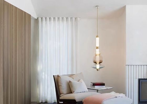 Modern Hotel Villa Lobby LED Pendant Lamp bedroom Chandelier Crystal Luxury Chandelier Hanging