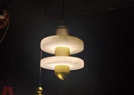 White Marble Led Pendant Lamp For Living Room Contemporary Led Pendant Lights