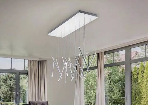 Black Tube Led Pendant Lamp For Living Room Contemporary Led Pendant Lights