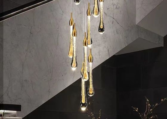 Modern Restoration Hardware New Design Hotel Lobby Restaurant Rain Chandeliers New Rain Round Pendant Chandelier