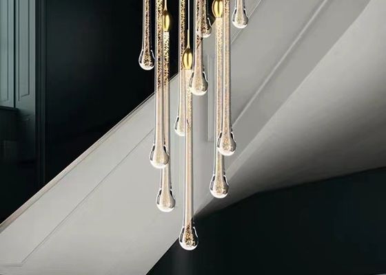 Modern Restoration Hardware New Design Hotel Lobby Restaurant Rain Chandeliers New Rain Round Pendant Chandelier
