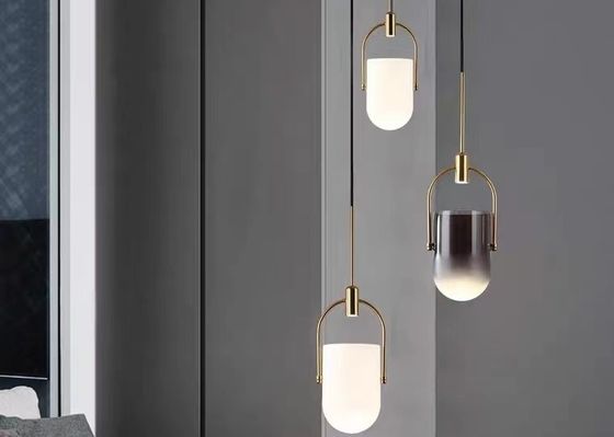 Modern Modern Brass Small Cheap  Glass Pendant Lamp