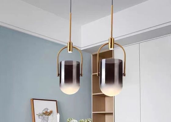 Modern Modern Brass Small Cheap  Glass Pendant Lamp