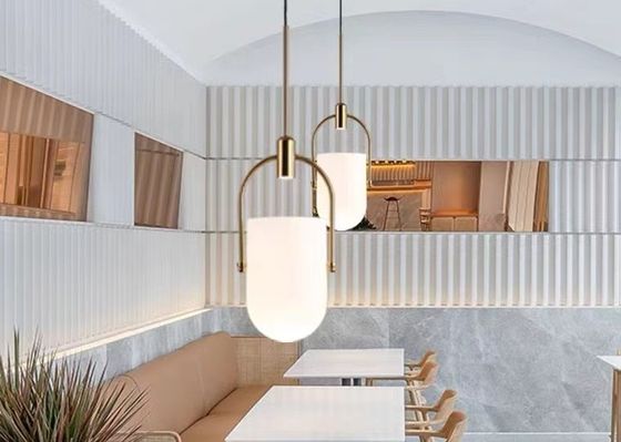 Modern Modern Brass Small Cheap  Glass Pendant Lamp