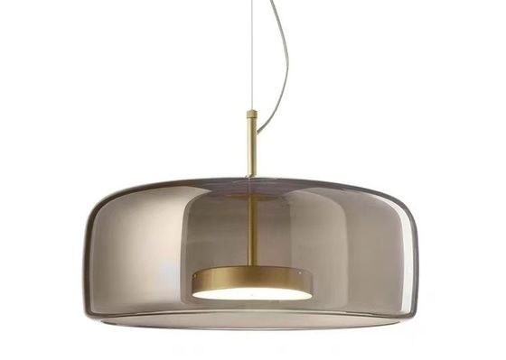 Bedside Brass Hotsale Led  Glass Pendant Lamp