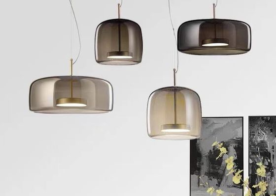 Bedside Brass Hotsale Led  Glass Pendant Lamp