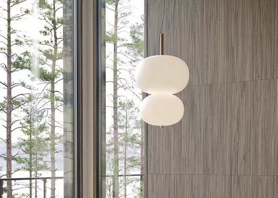 Hot Selling Nordic Style Metal Pendant Light Fixture Indoor Bedroom Bedside Glass Led Pendant Lamp