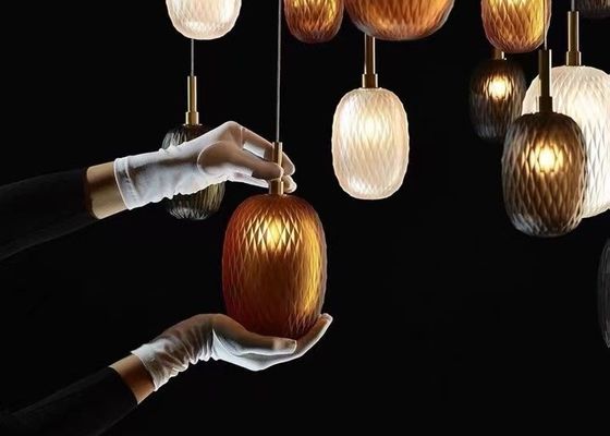 MODERN HOME GLASS SHADE PENDANT LAMP CHANDELIER LAMP MODERN PENDANT LIGHT