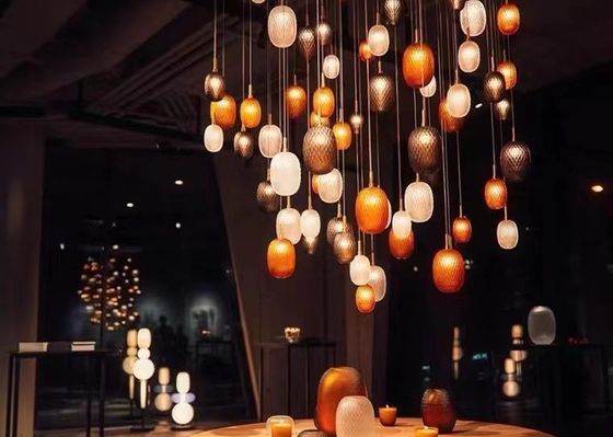 MODERN HOME GLASS SHADE PENDANT LAMP CHANDELIER LAMP MODERN PENDANT LIGHT