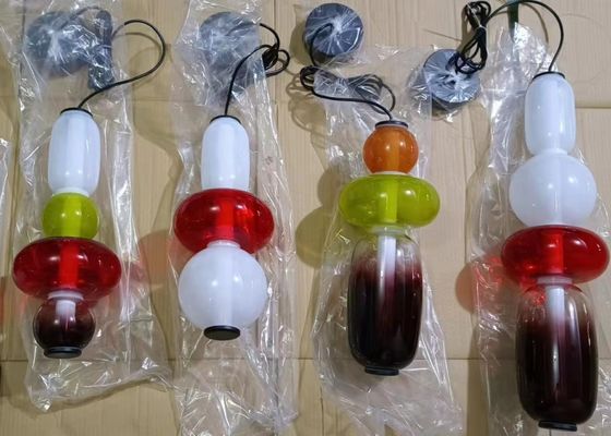 Personality Led Pendant Chandelier Light Glass Ceiling Kitchen Lights