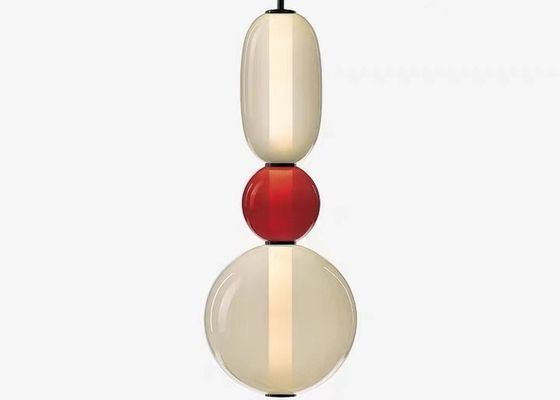 Personality Led Pendant Chandelier Light Glass Ceiling Kitchen Lights