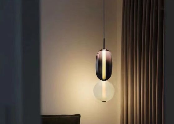 Personality Led Pendant Chandelier Light Glass Ceiling Kitchen Lights