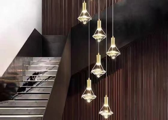 Modern Designer Lamp Decorative Indoor Crystal Suspension Light Pendant Lamp