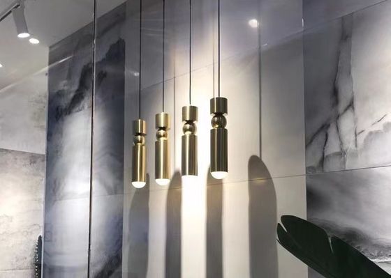 Kitchen Dining Room Bedroom Bedside Lamp Romantic Gold Led Pendant Lamp