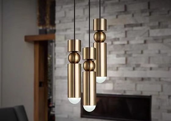 Kitchen Dining Room Bedroom Bedside Lamp Romantic Gold Led Pendant Lamp
