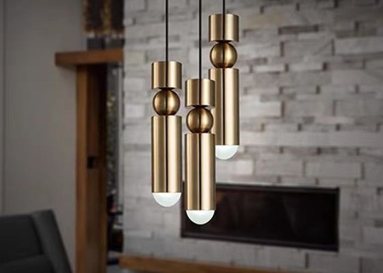 Kitchen Dining Room Bedroom Bedside Lamp Romantic Gold Led Pendant Lamp
