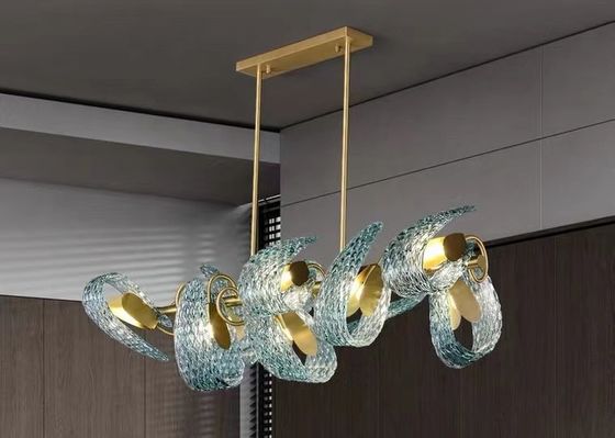 Luxury Hanging Fixture Firework Pendant Lights Led Lighting Modern Flower Glass Chandeliers And Lamps