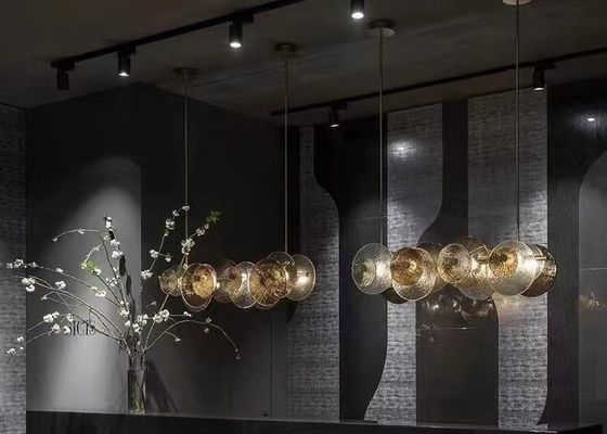 Luxury Hanging Pendant Lights Led Lighting Modern Flower Glass Chandeliers And Lamps