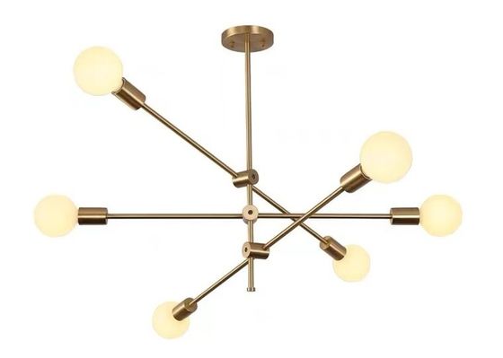 Glass Ball Sinple Style  Living Room Modern LED Chandelier