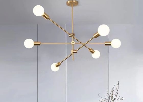 Glass Ball Sinple Style  Living Room Modern LED Chandelier