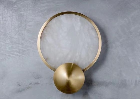 Northern Marble wall lamp corridor living room bedroom study background decorative wall lamp