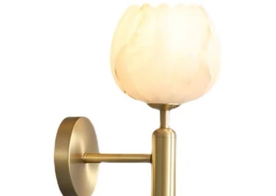 Northern Marble wall lamp corridor living room bedroom study background decorative wall lamp