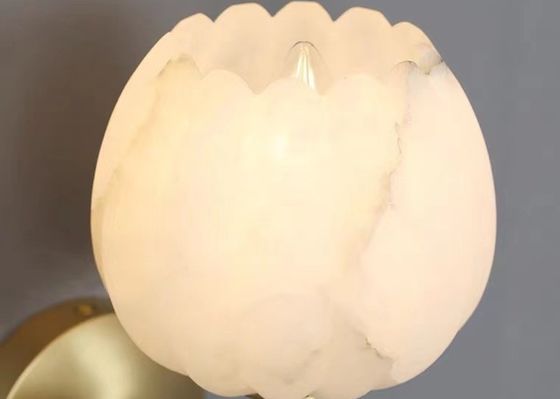 Northern Marble wall lamp corridor living room bedroom study background decorative wall lamp