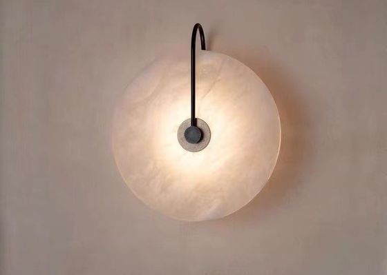 Northern Marble wall lamp corridor living room bedroom study background decorative wall lamp