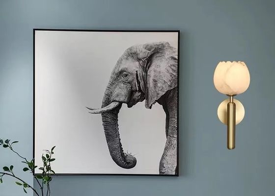 Northern Marble wall lamp corridor living room bedroom study background decorative wall lamp