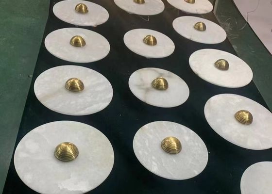 Northern Marble wall lamp corridor living room bedroom study background decorative wall lamp