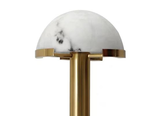 Mushroom Marble  Shade  LED Brass Sconce unique table lamps